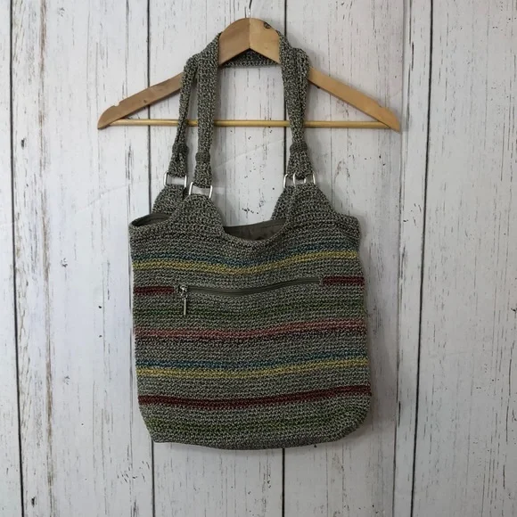 The Sak Hand crocheted Hobo Bag Purse