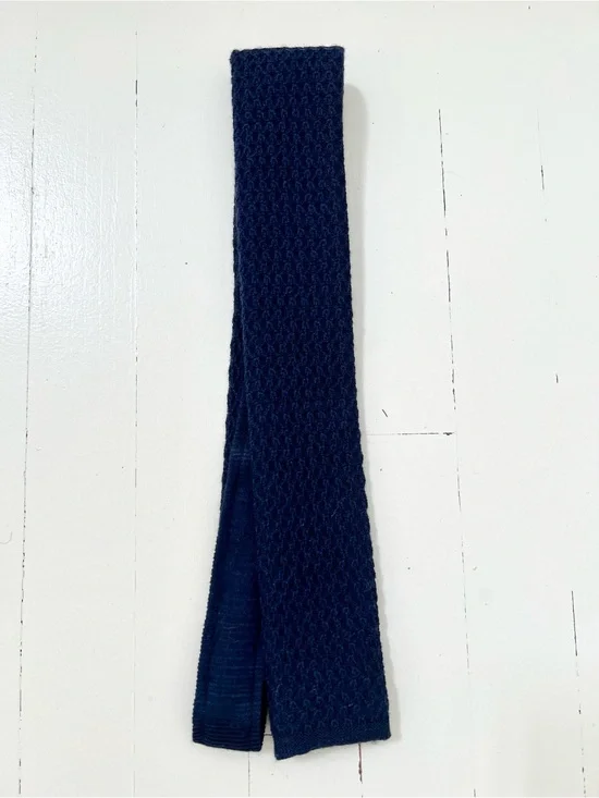 Suitsupply Dark Navy Knit Tie
