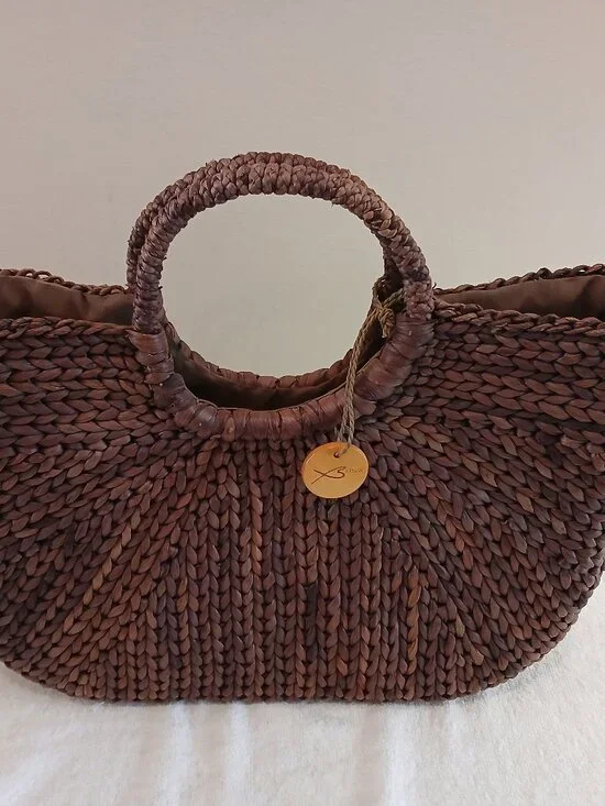 Betmar Wicker Bag by Betmar New York