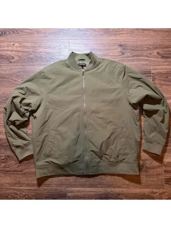 Banana Republic Olive Bomber Jacket