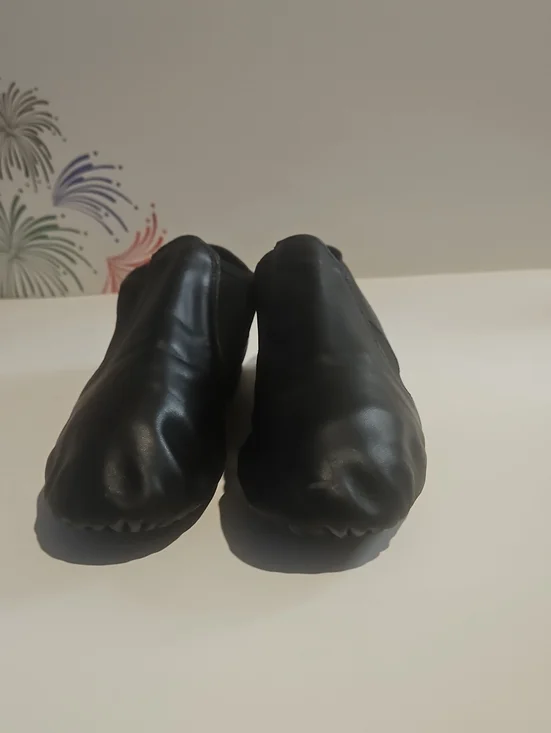 Classic Black Kids  Slip-On DANCE Shoes 4M