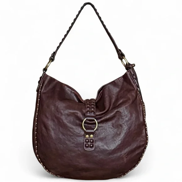Frye Roxanne Leather Hobo Bag