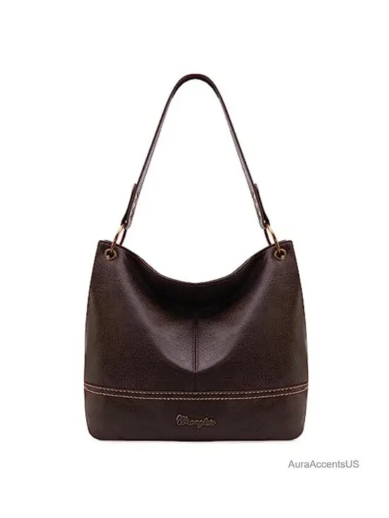 Vegan Leather Hobo Bag Top Handle Shoulder Purse Handbag