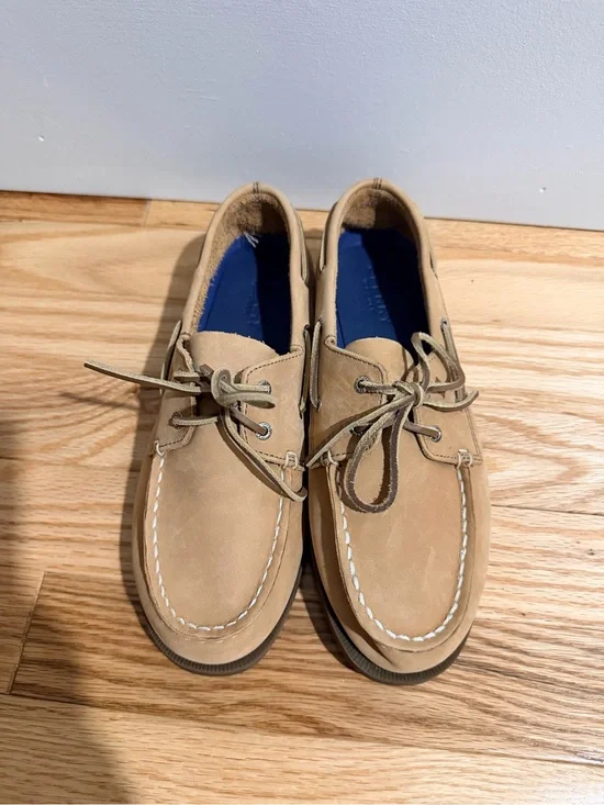 Sperry Topsider kids Tan Casual Boat Shoes