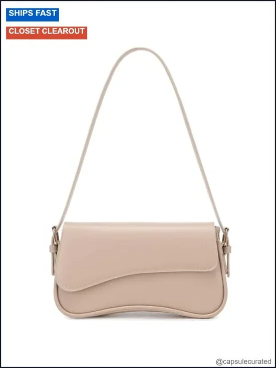 Vegan Leather Hobo Handbag Crossbody Bag Pu Leather Shoulder Purse