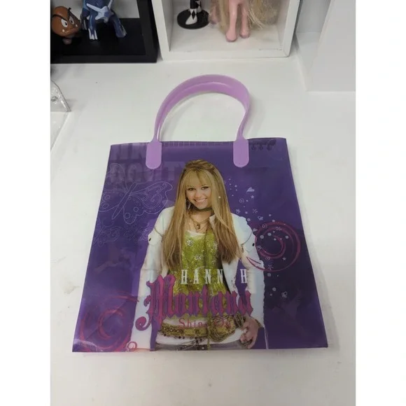 Vintage Y2k Hannah‎ Montana Plastic Gift Bag