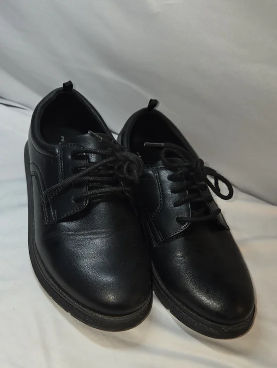 wonder nation Black Kids Dress Lace-Up Shoes