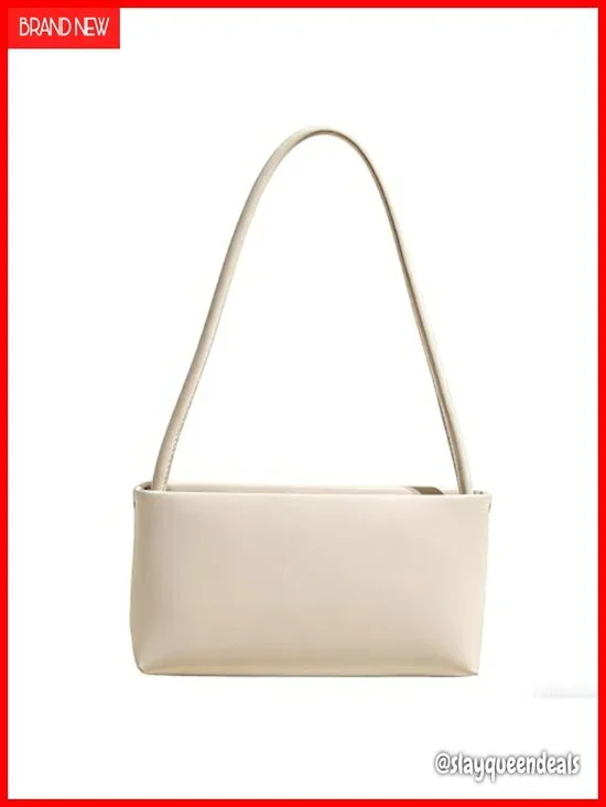 Mini Underarm Hobo Bag with Zipper Closure | Faux Leather Small Shoulder Purse