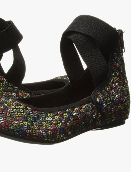 Bernie‎ Mev Girls' Monica K Ballet Flat, Dazzle