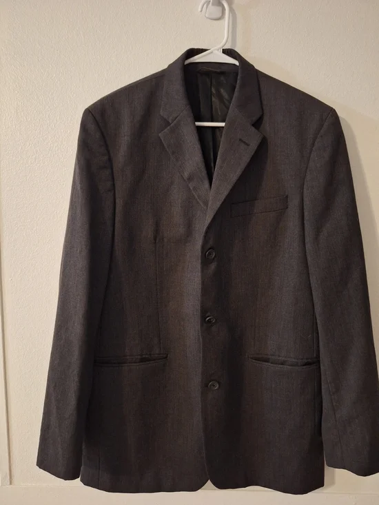 Banana Republic Men's Charcoal Gray Sport Coat