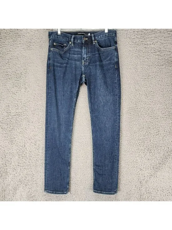 Banana Republic Jeans Mens 31x30 Blue Stretch Denim Skinny *Read*