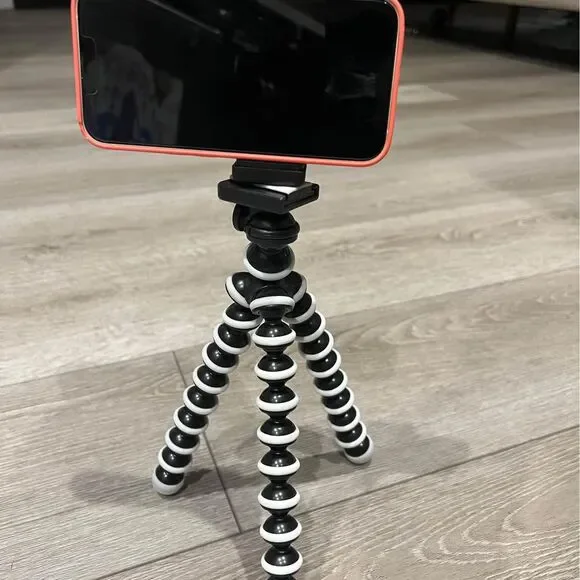 Phone Tripod, Flexible Tripod for iPhone and Android‎ Cell Phone, Portable Small