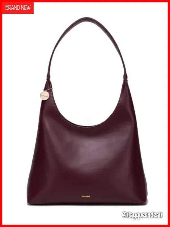 Large Soft Faux Leather Hobo Bag Tote Purse with Zipper