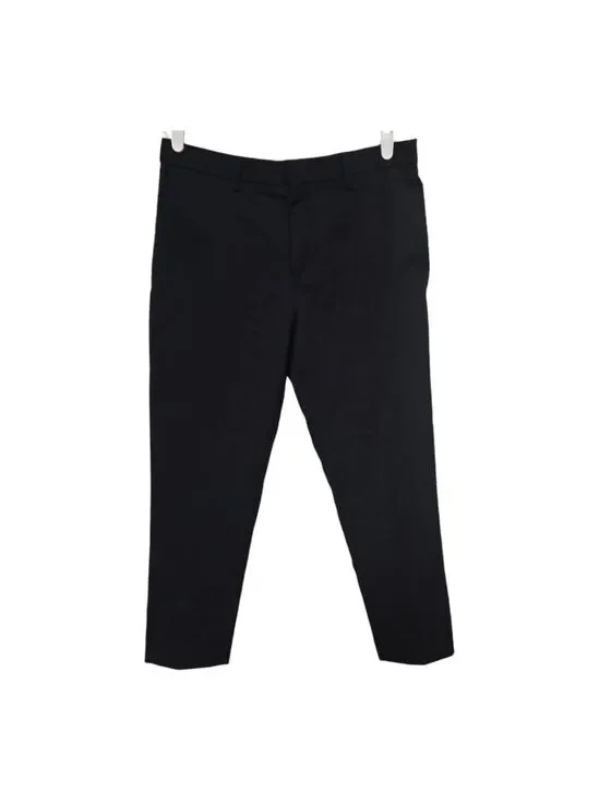 Banana Republic Slim Tapered Dress Pants 31x30 Navy Wool Blend