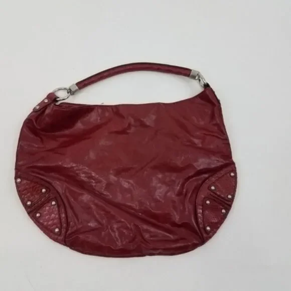 ~ The Limited Purse Hobo Shoulder‎ Bag Red Snake Pr