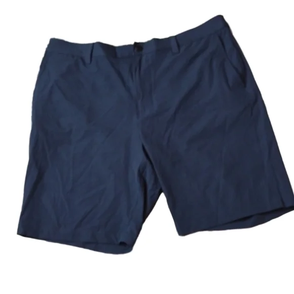Banana republic navy flat front shorts size 40