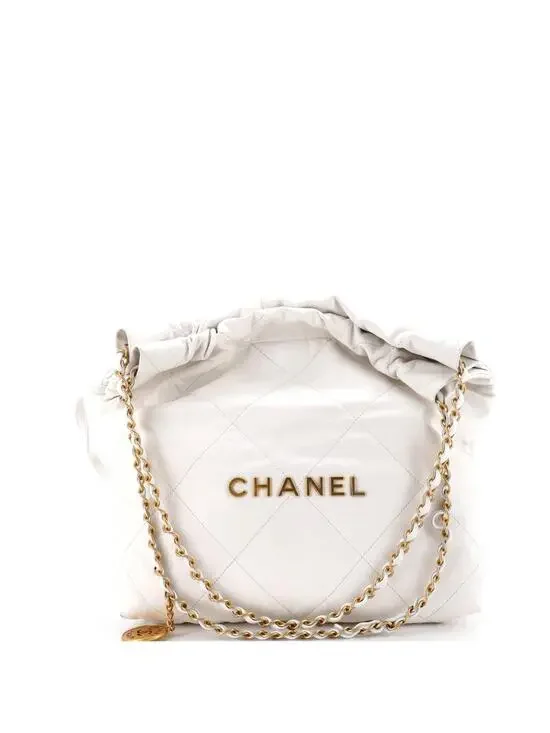 Chanel 22 Chain Hobo Quilted Calfskin #315257C49B