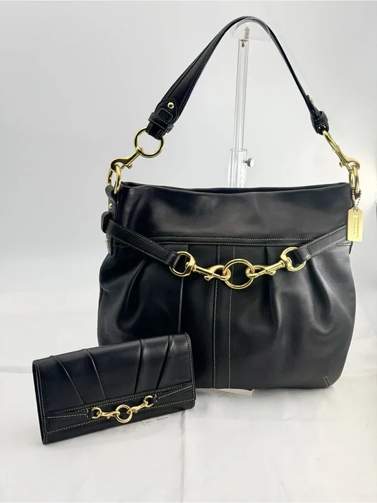 Vintage Coach Hamptons Pleated Bag 8515 & Wallet Set - NWOT/NWT