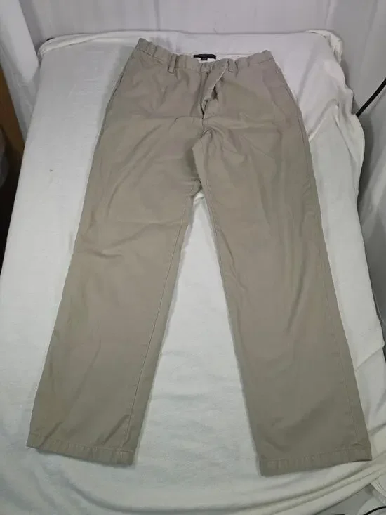 Banana Republic Mens 34/32 Tan Chino Pants Cotton