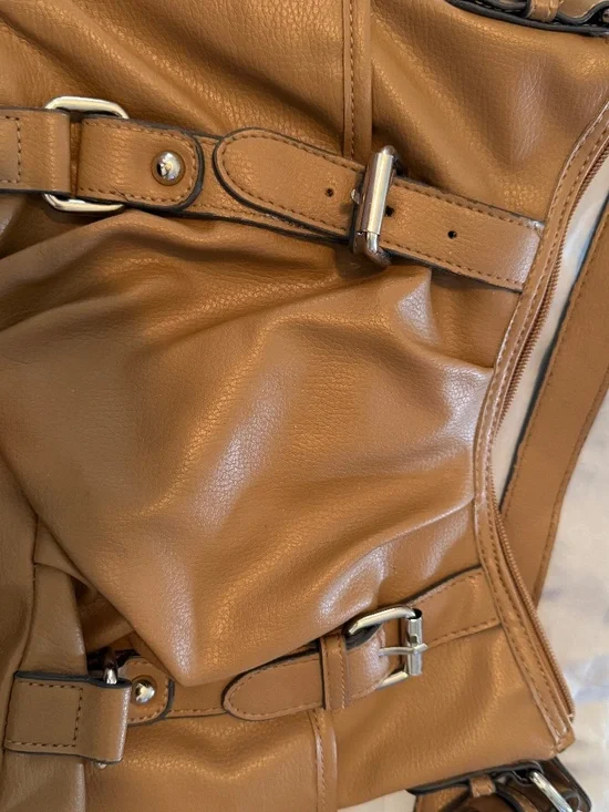 Croft & Barrow Camel Hobo Shoulder Bag
