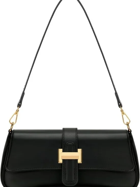 Trendy Mini Retro Hobo Bag for Women | Vegan Leather Clutch with Zipper Closure
