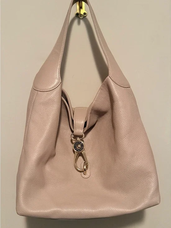 Dooney & Bourke Oyster Logo Lock Shoulder Bag Kisslock Wallet Set