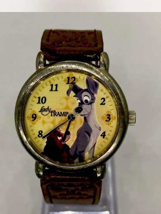 Men’s ^^ Disney ^^^ Lady and the Tramp Character Wristwatch “  *** Collector”s