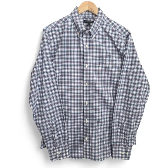 Banana Republic Shirt Mens Large Blue Button Down Long Sleeve Long Sleeve Casual