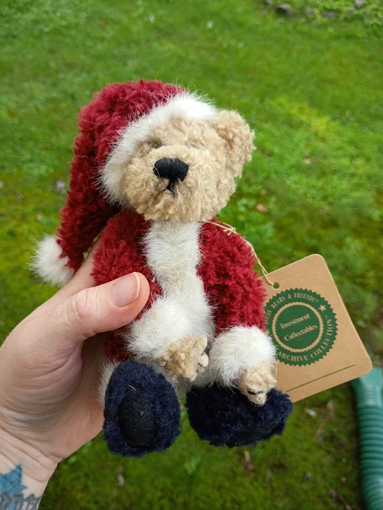Boyds Bears Collection Niki II Santa Claus Bear 6.5