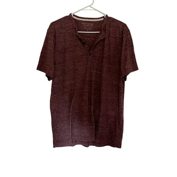 Banana Republic vintage tee purple short sleeved summer top lightweight shirt