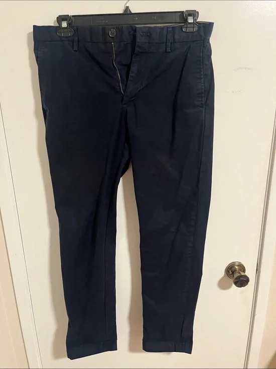 Banana Republic Navy Slim-Fit Chinos