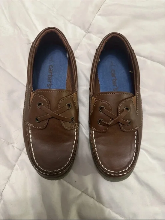 Carter's Brown Moccasin-Style Slip-Ons for Kids NWOT