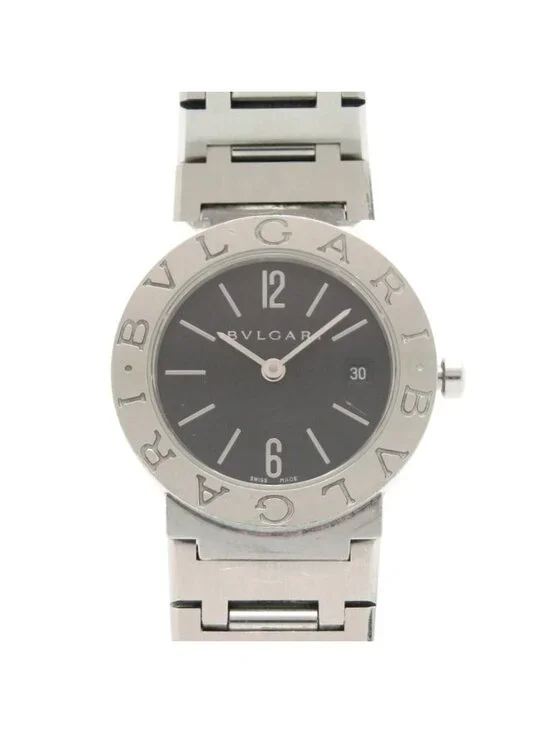 Bvlgari Black SS Quartz Watch Dial