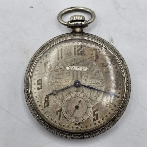 Vintage Waltham 17 Jewel 14kt Gold Filled Pocket Watch
