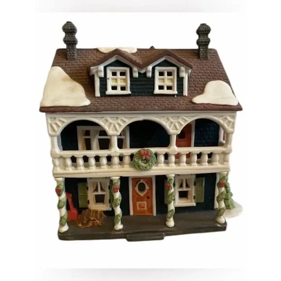 Dept 56 Captain's Cottage New England Village Series 5947-1 Retired 1990 EUC Box