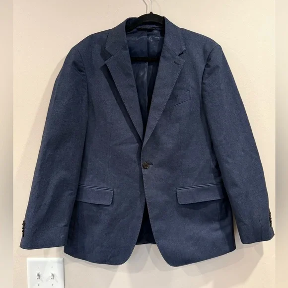 Banana Republic Navy Blue Men's Sport Coat Blazer