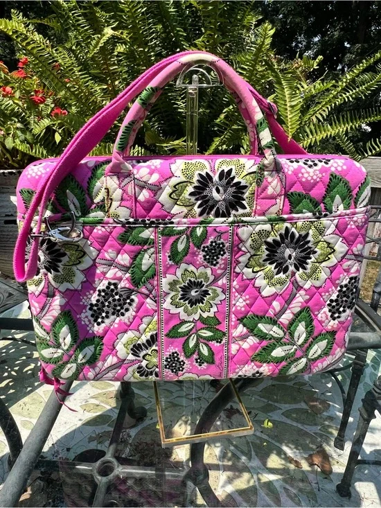 Vera Bradley Quilted Laptop Portfolio Bag – 