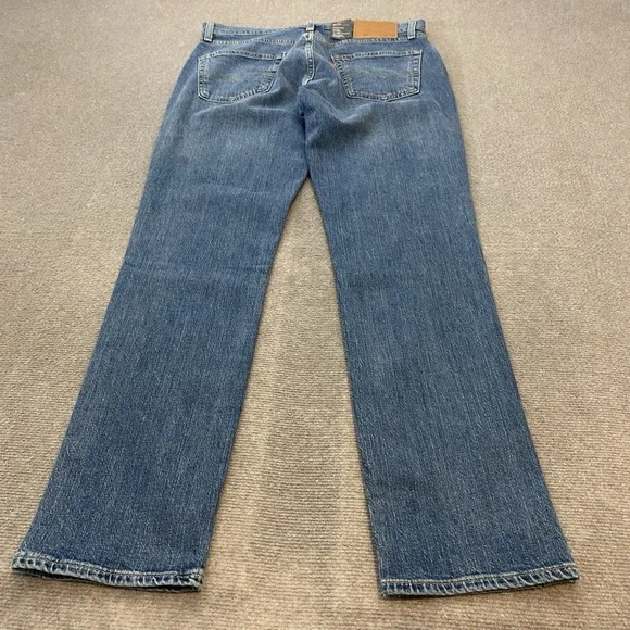 Levis 511 Jeans Mens 33x32 Irregular‎ Blue Skinny Straight Stretch Denim Medium