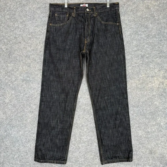 Vintage‎ Levi's 501 Jeans Mens 36x30 (fits 35x30) Dark Gray 90s Y2k Rugged Denim