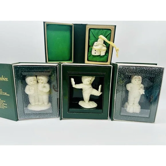Department 56 Snowbabies Figurine Lot 4 Winter Tales Boxed One For You Best Star