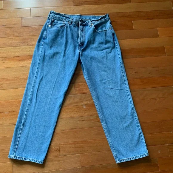 Levi's‎ 550 Mens Jeans 38x32 Blue Relaxed Fit Tapered Leg Denim