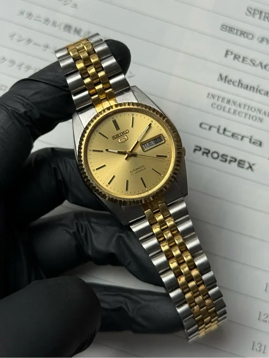 Vintage 1983 Seiko 5 “President” 7009-3111 Automatic Men’s Watch