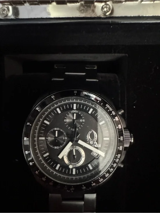 Fossil Black Stainless Steel NFL Pro Bowl Watch