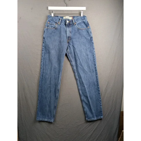 Levis 550 Relaxed Fit Jeans‎ Mens 30x34 Blue Medium Wash Denim