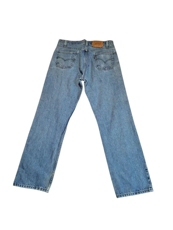 Levi's 505 Jeans Men's Size 34 / 30 Straight Leg Regular Vintage  Orange TAB 89