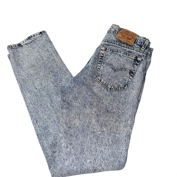 Levi's 506 XX Jeans Mens 34x34‎ Blizzard Wash Vtg Made in USA Straight Leg