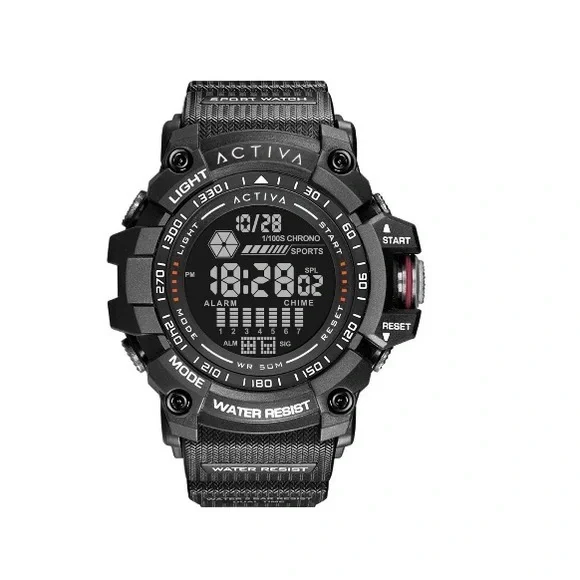 Activa Black‎ Sports Watch