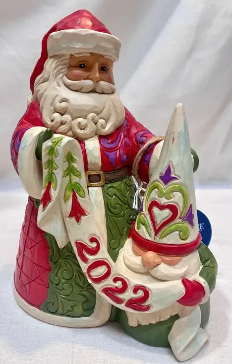 JIM SHORE HEARTWOOD CREEK GNOME TOGETHER FOR CHRISTMAS 2022 ORNAMENT
