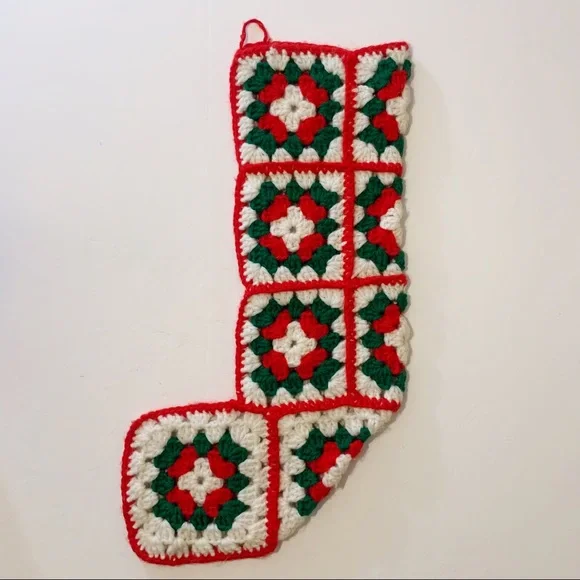 Vintage Handmade Christmas Stocking