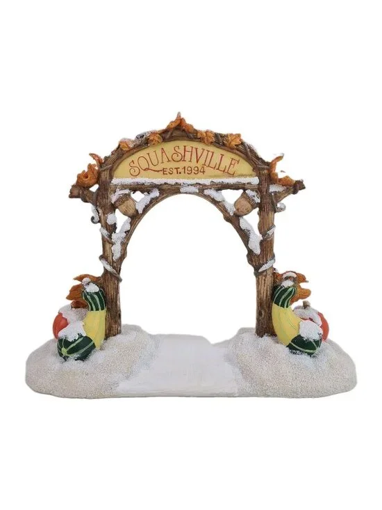 Charming Tails Fitz And Floyd Squashville Christmas Porcelain Accessory S1